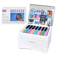 BT ปฏิทินเปียโน2025แผ่นเพลงเครื่องประดับอุปกรณ์ต่อพ่วงสำหรับตั้งโต๊ะปฏิทินเปียโนจิ๋วพร้อมบัตรปฏิทิน2