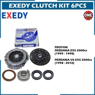 CLUTCH KIT 6PCS EXEDY PROTON PERDANA E55 / PERDANA V6 E54 2000cc