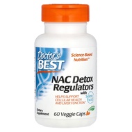 Doctor’s Best, NAC Detox Regulators veggie capsules