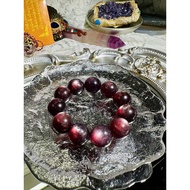 Nine Purple Away from Fire Purple Lithium Mica Bracelet/Top Purple Lithium Mica Bracelet/Double-Side