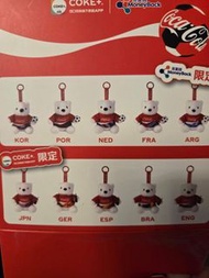 交換可口可樂足球系列北極熊公仔鎖匙扣， BRA換易賞錢款