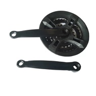 Đùi đĩa 3 tầng sắt tráng nhựa xe đạp thể thao (48T/42T) - HÀNG CAO CẤP