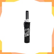 Santos Folding Umbrella - Sengoku Umbrella - Wakizashi - Tiger (Silver) / Umbrella Bag, Open Diamete