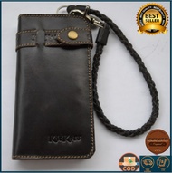COD - Dompet Panjang Kulit Asli Kickers DKR48 Dompet Pria Panjang Kulit Asli Untuk Pria Dompet Ranta
