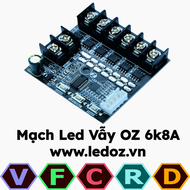 6 Channel 8A Waving Led Circuit