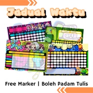 Primary, Secondary School Time Table can be used and write Magnet timetable