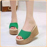【888 Shoes Ready Stock】Spot high-heeled shoes and slippers increase Raya 2023  Kasut raya perempuan