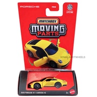 Matchbox 2020 Porsche 911 Carrera 4S Yellow