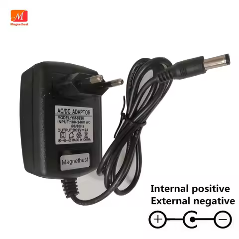 Reverse Polarity AC/DC 9V 2A HISPEEDIDO New Replacement Adapter Power Supply Charger For Sega Megadr