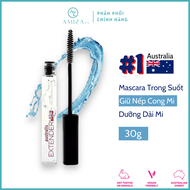 Mascara Trong Suốt Australis Định Hình Chân Mày Giữ Nếp Cong Mi  Dưỡng Dài Mi 8ml Clear Lash & Brow 