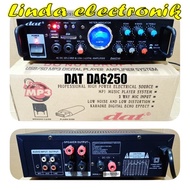 Original professional DAT DA6250 amplifier DAT da 6250