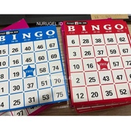 Bingo Card Bingo Card/ 60 Pcs Paper Game