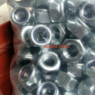 Nylon nut m6 mur kunci 10 seal nut oil seal nut 6mm mur galvanized 4.6