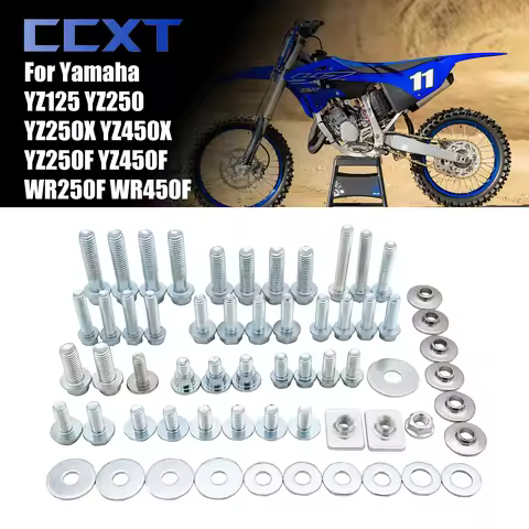 Motorcycles Fairing Fender Screw Bolt Kit Fastener Set For Yamaha YZ250X YZ450X YZ250F YZ450F 125 15