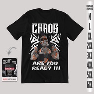 T-SHIRT CHAOZ OVERISIZE 2XL 3XL 4XL 5XL T-SHIRT BIG SIZE UP 5XL