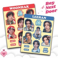 BOYNEXTDOOR COLORFUL EDITION STICKERS KPOP STICKERS KPOP FREEBIES/S
