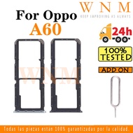 For OPPO A60 4G 5G Sim Card Tray Sim Card Slot Holder Card Holder Reader SD Slot Adapter Replacement