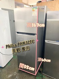 Philco 飛歌 雙門無霜雪櫃 PHK32TE 95%新 167CM高 100%正常 免費送貨及包保用