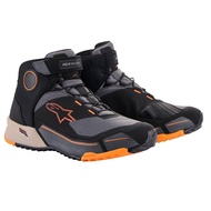 Alpinestars CR-X DRYSTAR RIDING SHOES Color: Black/Light Brown/Orange SKU 2611820-1284