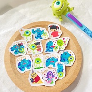 Cute Monsters Inc. Waterproof Stickers for Laptop, Phone Case & Water Bottle - Mike & Sulley Decals