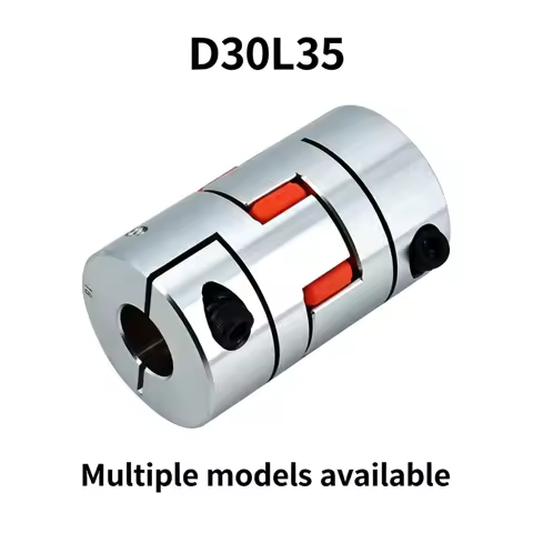 LF Three Jaw D30L35 Coupler Aluminium Plum Flexible Shaft Coupling Stepper Motor Connector CNC 6/6.3