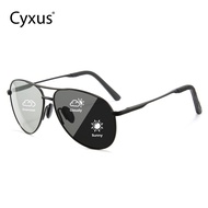 Cyxus Aviator Polarized  Sunglasses for Men Women UV400 Protection Anti Glare Mirrored Driving Glass
