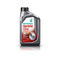 PETRONAS Sprinta 2T T500 Semi Synthetic Motorcycle Engine Oil 1L