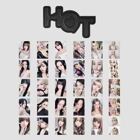 5Pcs/Set Kpop Chaewon Eunchae HOT Album Photocards COMPACT STANDARD Ver Selfie Cards Yunjin Kazuha C