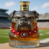 Ornaments Longhorns Whiskey Bottle Dog Shape Red Wine Bottle Whiskey Bottle 6IIT