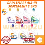 Daia Smart All-In Softergent Liquid Detergent 3.6kg Daia Smart Detergent Liquid Detergent