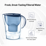 ONEHOME Filter Kettle 3.5L Portable Drinking Water Purifier filter Pitcher Jug Activated Carbon Alka