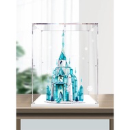 [Transparent Display Box] Frozen Castle Acrylic Display Box Suitable for Lego 43197 Transparent Anti
