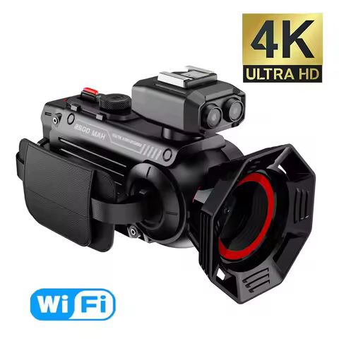 DV60 4K UHD Digital WiFi Telescopes Camcorder Lightweight Fashion Camera Recorder for Photography Bu