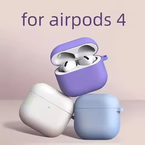 Silicone Earphone Cases For Airpods 4 /2 Airpods 3 Case Headphones Case Protective Case For Apple Ai