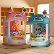 Space Claw Machine Children's Toy Small Household Electric Clip Doll Gacha Game Machine Girl Pretend