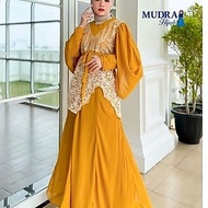 Aqeela • Nirmala Gamis MuslimahWanita with Chest & Sleeves, Soft, Smooth Material, Not Hot, Nursing 
