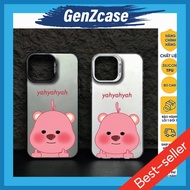 Beaver Cute IMD Cartoon iphone Case Matte H34 b.ve anti-fouling camera 7plus/X/Xsmax/11/12/13/14/15/