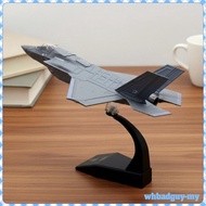 Rushawk F-35B Fighter Jet Model Collectible Low-Observable Fighter Model Display Stand Toy Vehicle f