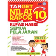 Target Book for Reporting 10 Values; Uneven All Subjects for Grade 4 Elementary School/MI
