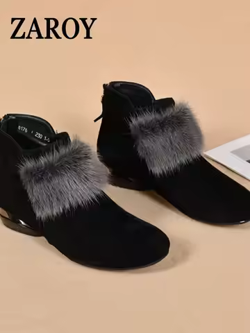 【Outlet Clearance】Short boots 2026 new winter style fleece leather shoes Dr. Martens boots Women's s