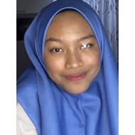 TUDUNG COTTON SEKOLAH BLUE (pengawas)