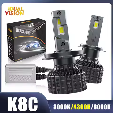 K8C 30000LM H7 H11 LED Bulbs Headlight 300W for Car Headlamp H1 H3 H8 H9 9005 9006 HB3 HB4 Auto Lamp