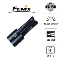Đèn pin FENIX LR35R nhỏ gọn sáng khủng 10.000 lumen chiếu xa 500m sạc usb C sử dụng 02 pin 21700 400