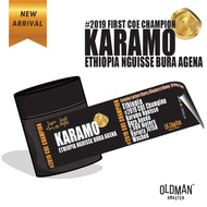 เมล็ดกาแฟ ETHIOPIA KARAMO #CHAMPION 74110 74158 " คั่วอ่อน " LIGHT ROAST by OLDMAN ROASTER