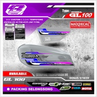 Honda GL 100 Transparent UV MaxDecal Super Premium Striping (YT09)