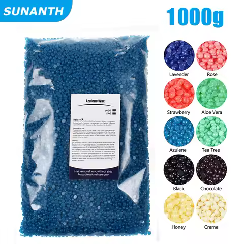 1000g/200g/50g Painless Hot Film For Body Hairs Removal Beans Hard Waxing Wax Beans Waxing Machine B