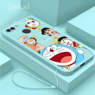 Case Huawei Nova 2 Lite Y7 2018 Y6P Y7 Y70 3i Y7A Y9 Prime Phone Case New Design Doraemon