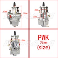 KENADA RACING  silver Carburetor PWK / PE Carburetor 24mm 26mm 28mm 30mm 32mm Carburator Karburetor 