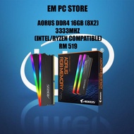 AORUS RGB DDR4 16GB (8X2) 3333MHZ