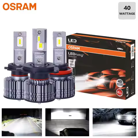 OSRAM H4 H7 H11 LED XLZ-40W Car Headlight H8 H16 HB3 HB4 9005 9006 9012 LEDriving Super Bright 6000K
